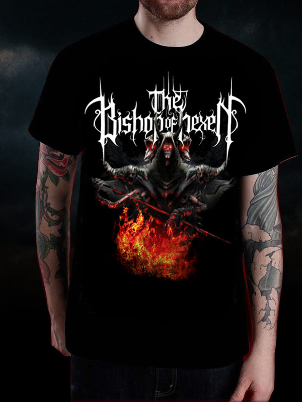 Bishop of Hexen - Red Demon T-shirt